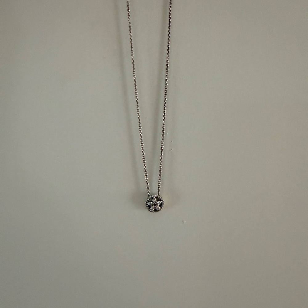 Pandora Snowflake Necklace